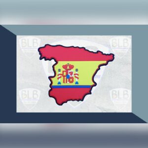 Parche Península de PVC con velcro y tapa trasera.